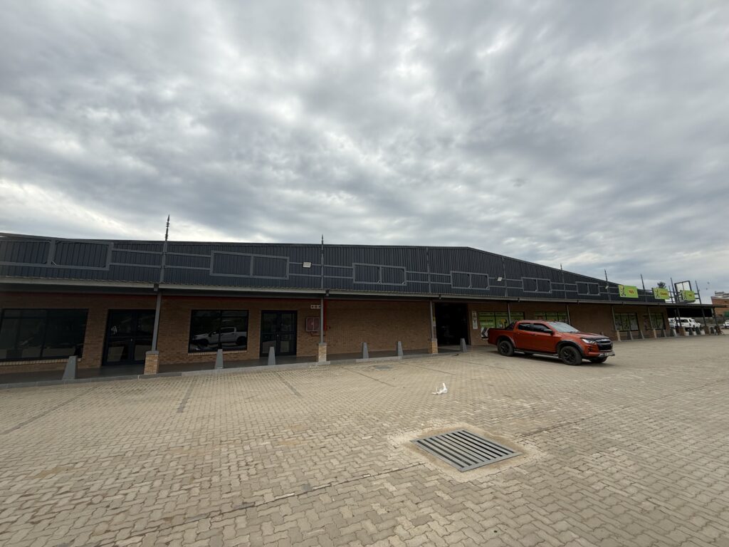 Side View of Centre