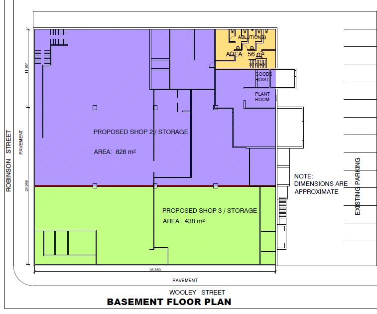 Floorplan basement